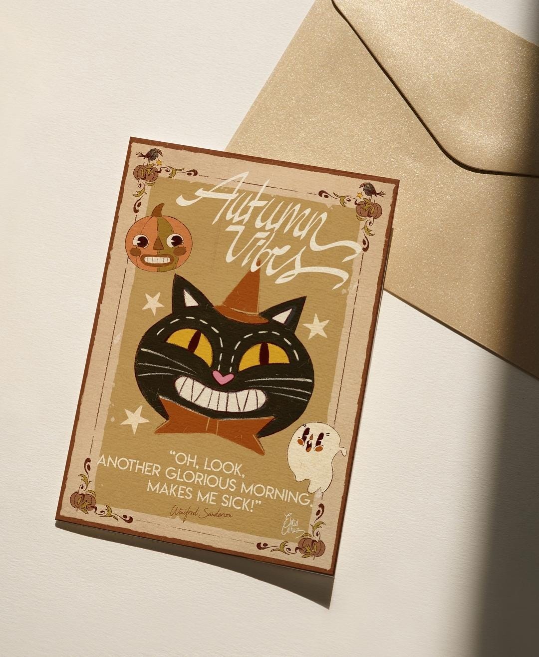 POSTAL fall season, Elysa Castro para Malaje handmade