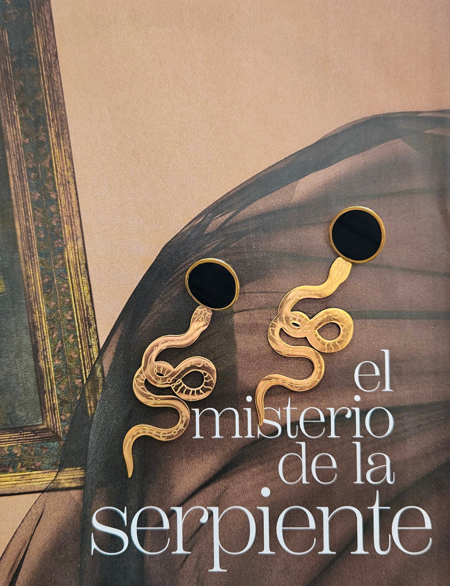 Pendientes serpiente, AMONET, diosa egipcia