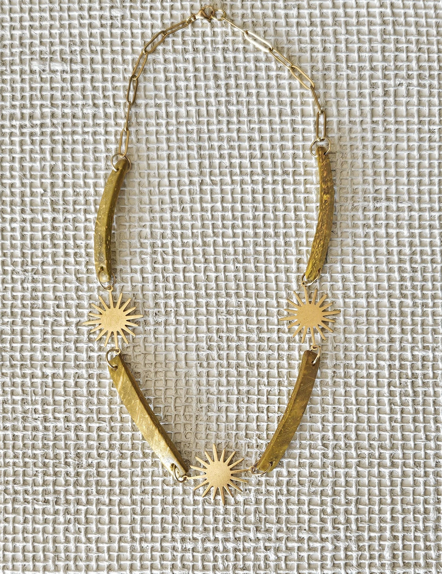 Collar CANDELA, gargantilla verano, soles