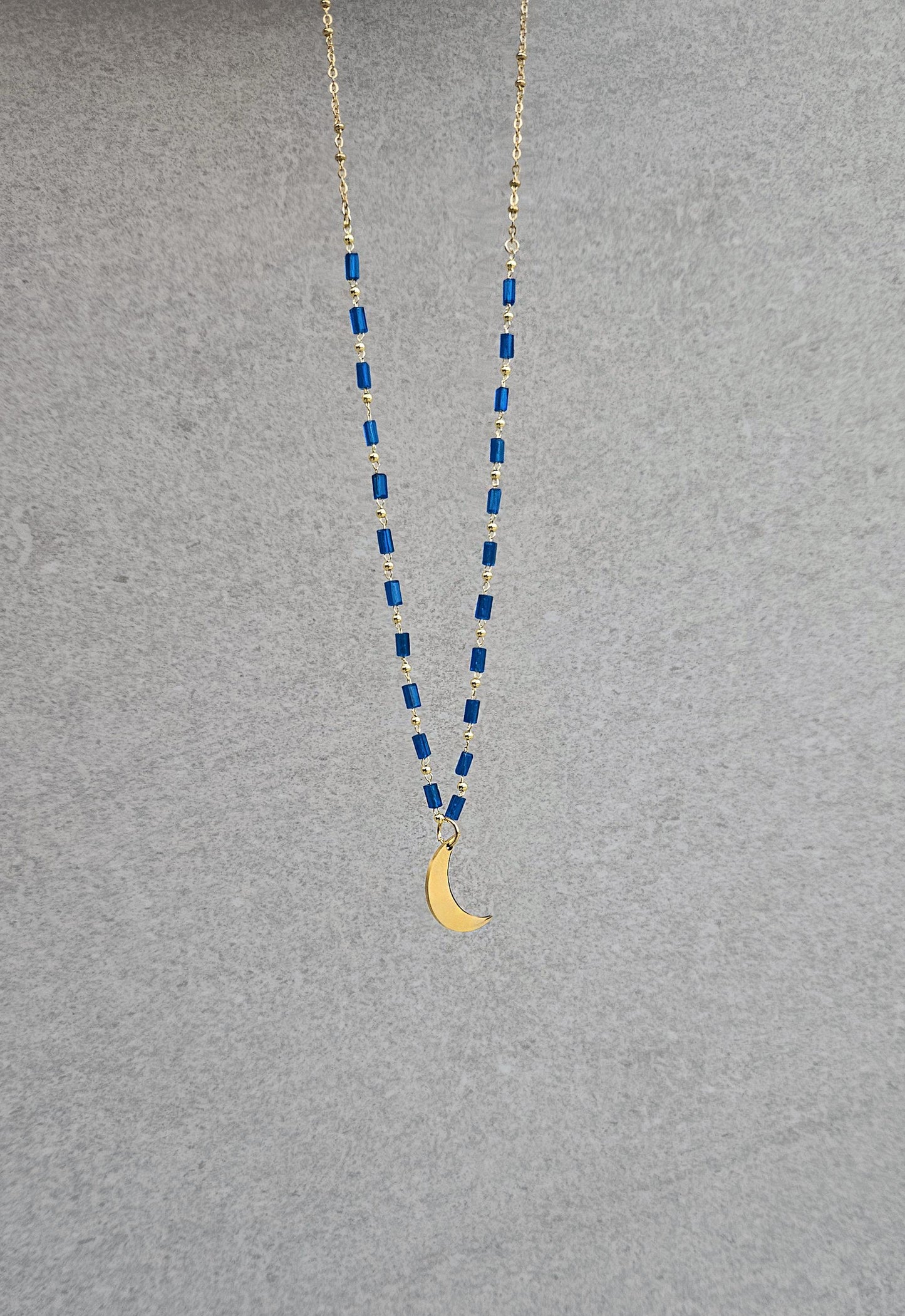 Collar LUNA azul