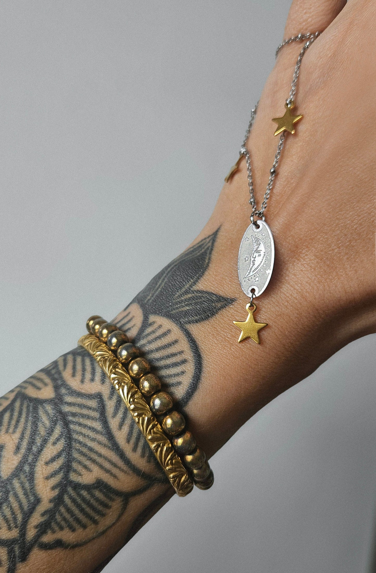 Collar LUNA Y ESTRELLAS