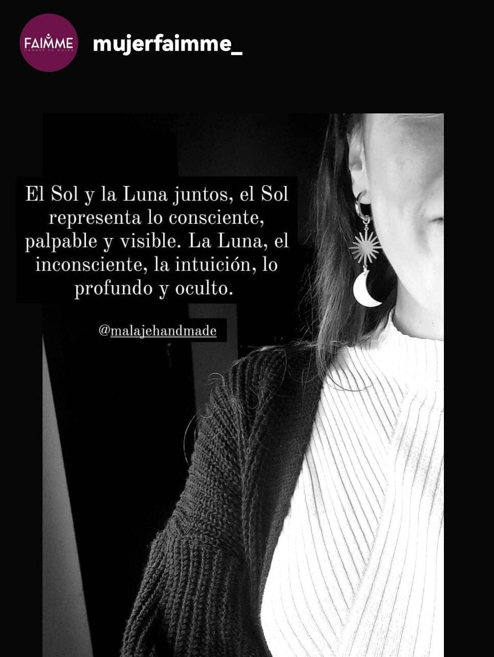 Pendientes luna, sol, AMANECER, pendientes boho
