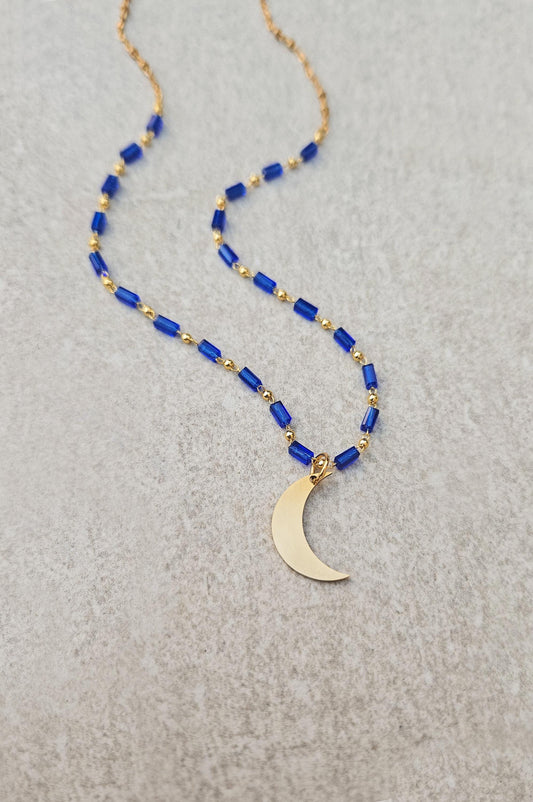 Collar LUNA azul