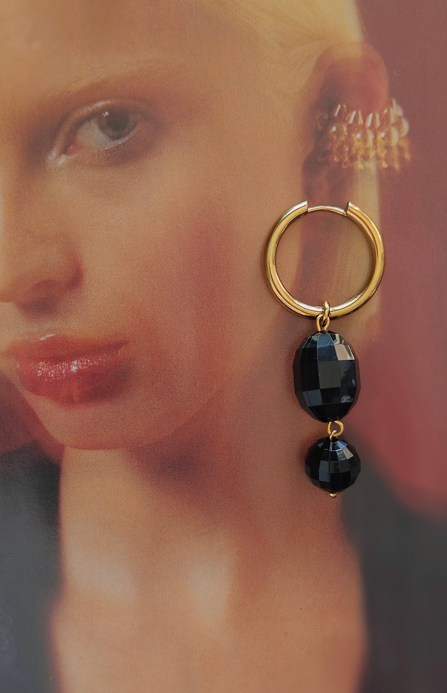 Pendientes SOMBRAS, vintage reciclados