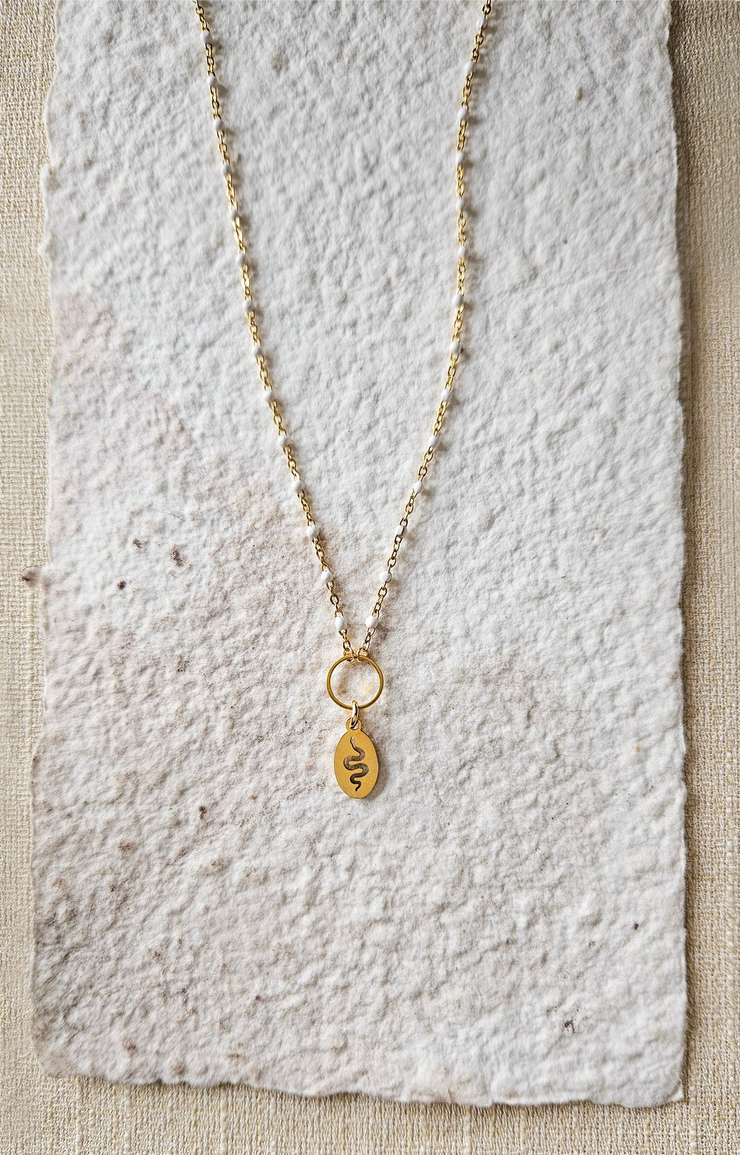 Collar serpiente, WADYET, amuleto