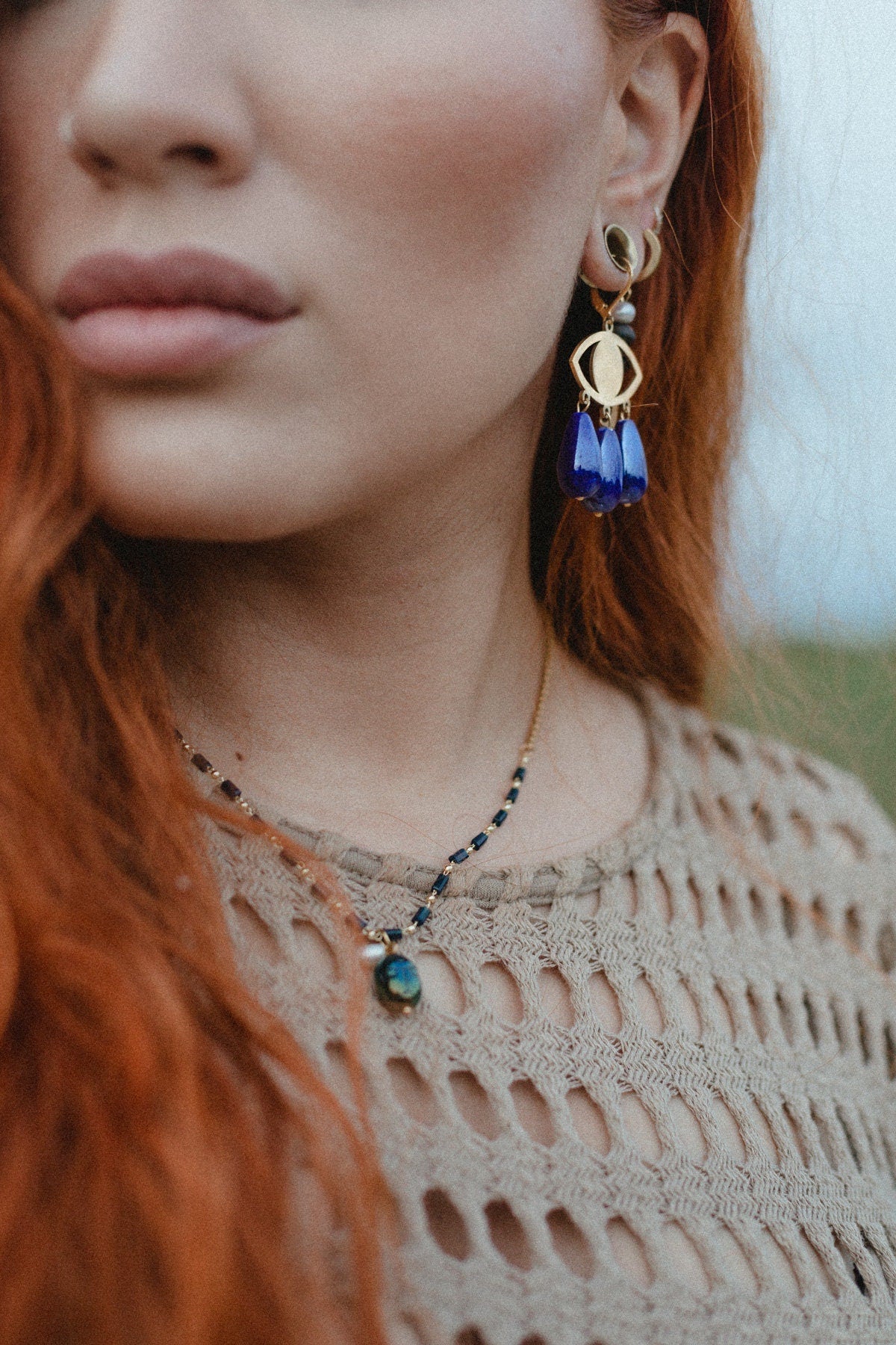 pendientes ojo, LA EMOCIÓN, pendientes lágrima