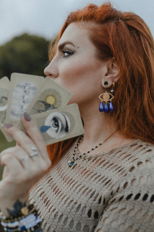 pendientes ojo, LA EMOCIÓN, pendientes lágrima