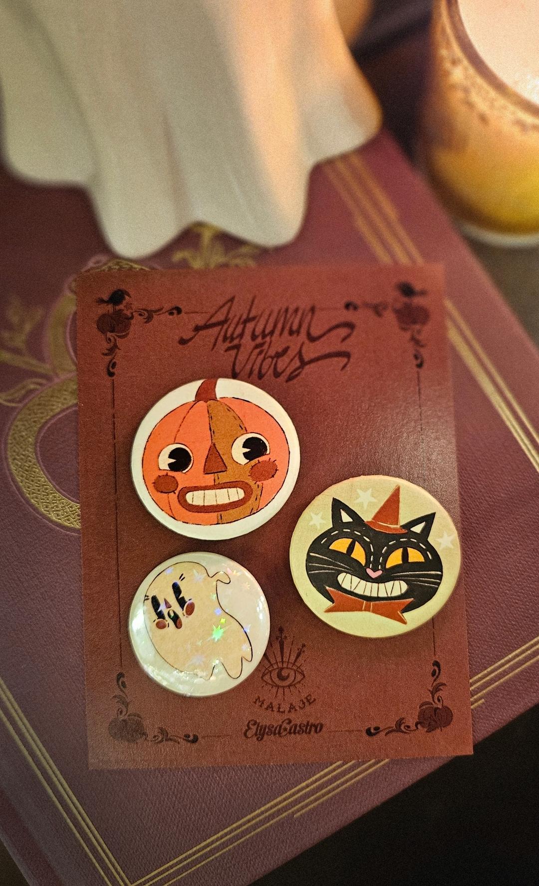 CHAPAS colección Fall Season Elysa Castro para Malaje handmade + postal