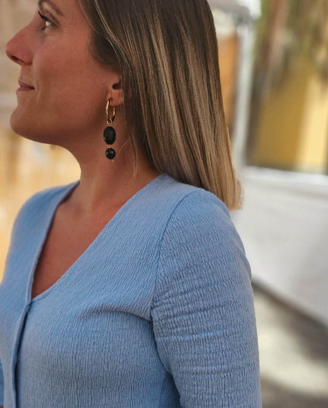 Pendientes SOMBRAS, vintage reciclados