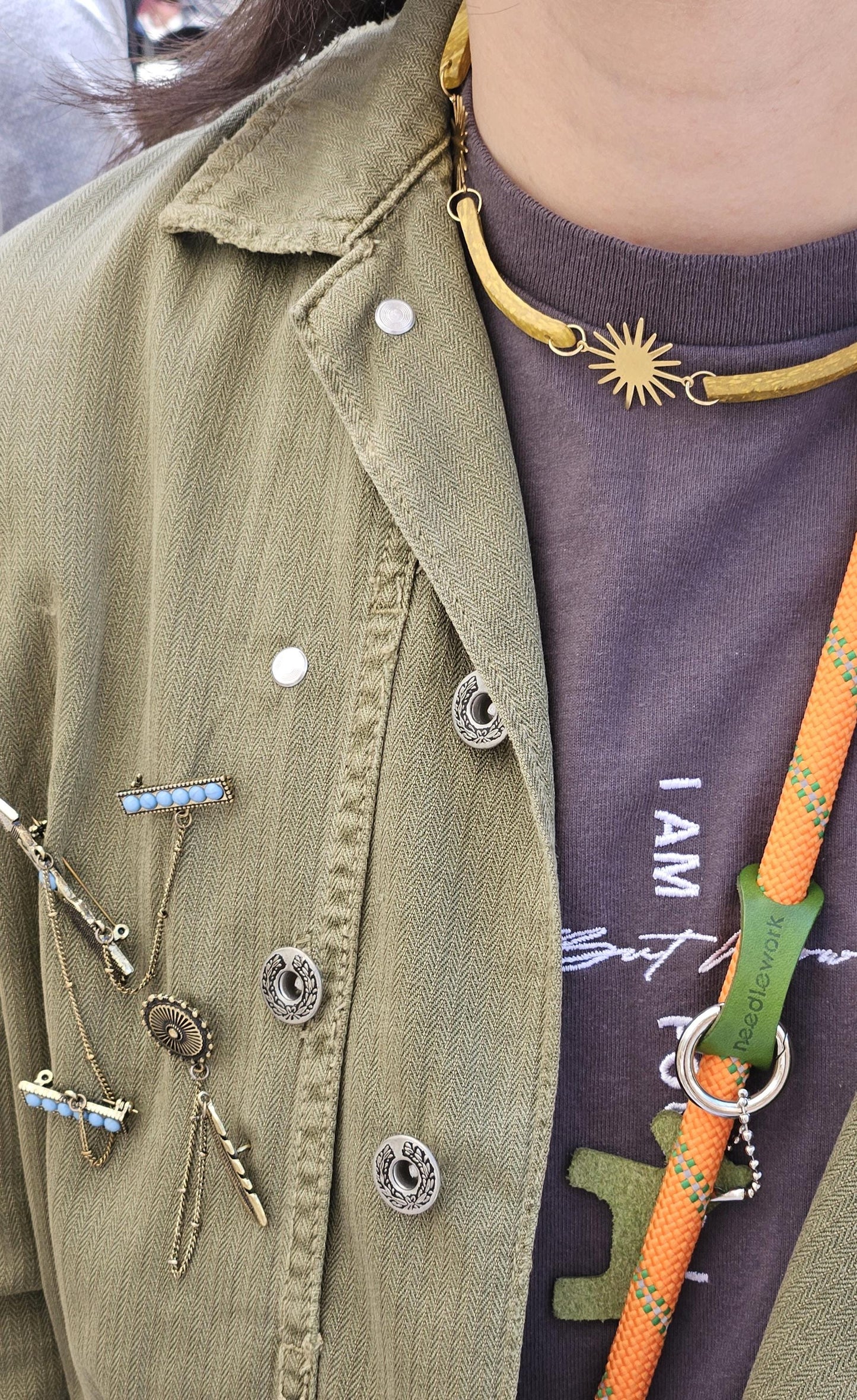 Collar CANDELA, gargantilla verano, soles