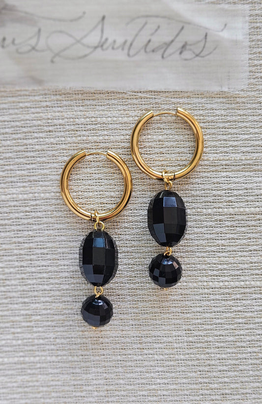 Pendientes SOMBRAS, vintage reciclados
