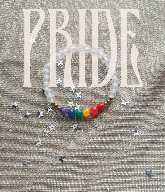 pulsera orgullo, PRIDE, arcoíris, LGTBI+