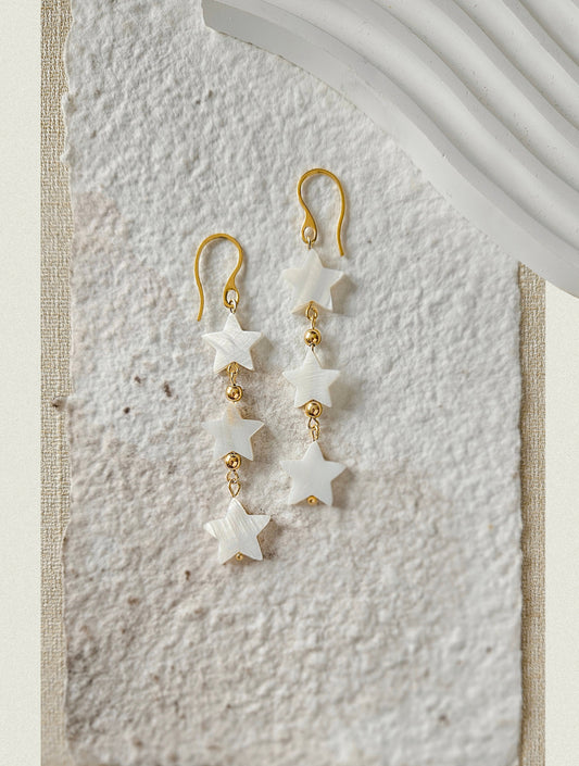 Pendientes NUT, diosa egipcia del cielo.